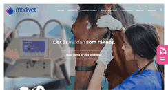 Desktop Screenshot of medivet.se